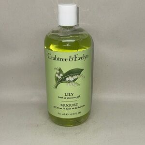 Crabtree & Evelyn LILY Bath & Shower Gel 16.9 fl oz / 500 mL NEW